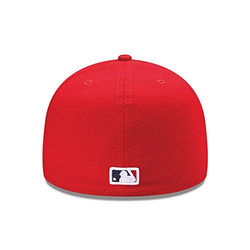 New Era 59FIFTY Los Angeles Angels of Anaheim 2017 Authentic Collection On Field Game Cap Size 7 1/2