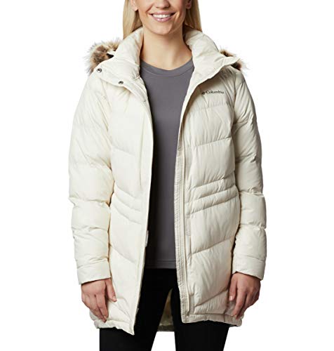 Columbia Women's Peak to Park Mid Insulated Jacket, Chalk, Small