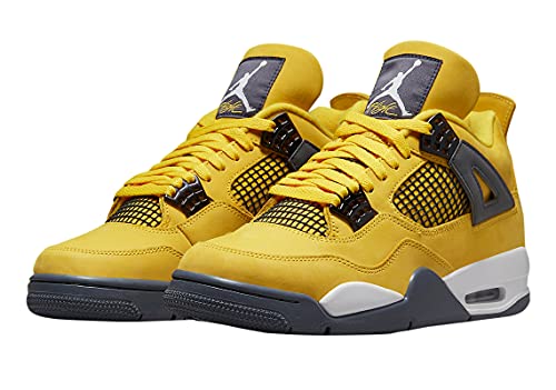 Jordan Mens Air Jordan 4 Retro CT8527 700 Lightning 2021 - Size 10.5