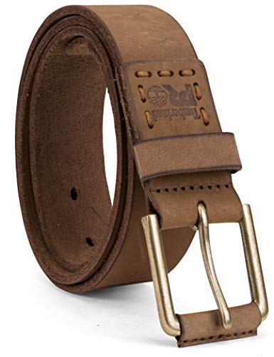 Timberland PRO Men's 40mm Workwear Leather Belt, Wheat/Pull Up, 42