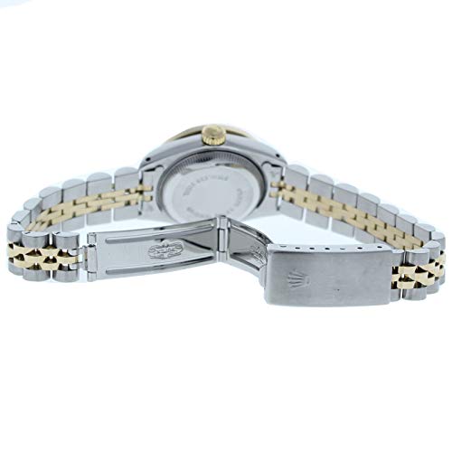 Rolex Ladys Datejust (Automatic) Jubilee Watch 69173 Custom Mother of Pearl Ruby Dial & Diamond Bezel (Certified Pre-Owned)