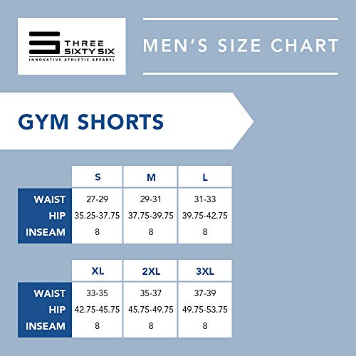 Dry FIT Gym Shorts for Men - Mens Workout Running Shorts - Moisture Wicking with Pockets and Side Hem Storm Grey