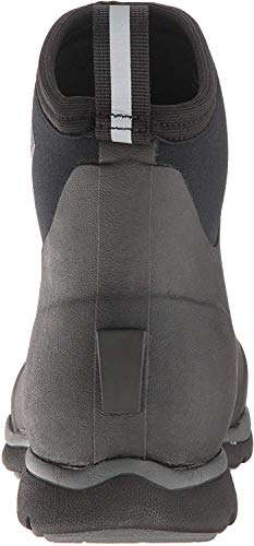 Muck Boot mens Arctic Excursion Ankle Snow Boot, Black, 13 US