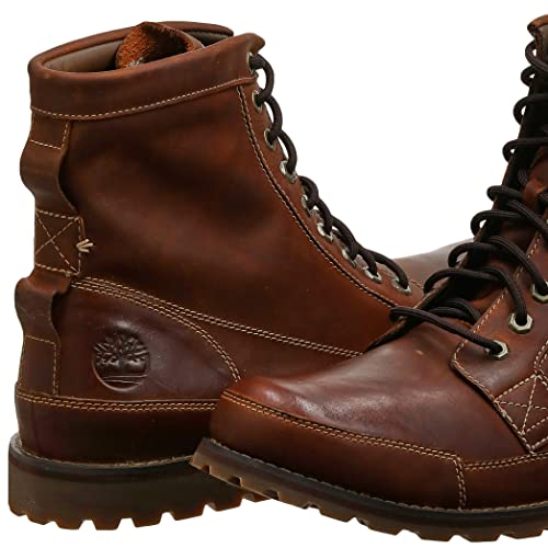 Timberland Men's Earthkeepers 6" Lace-Up Boot, Burnished Brown, 10.5 M US