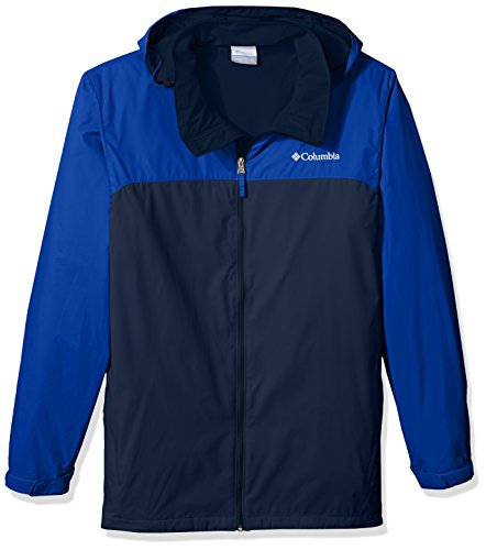 Columbia Men's Glennaker Lake Lined Rain Jacket Outerwear, -collegiate navy, azul, XL