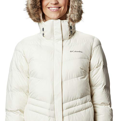 Columbia Women's Peak to Park Mid Insulated Jacket, Chalk, Small