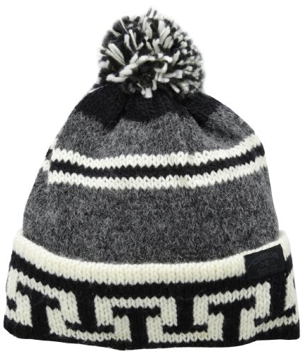 Timberland Men's Fashion Beanie with Pom Pom, Black, One Size