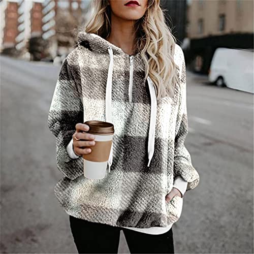 Tunic Tops Long Sleeve Lightweight Jacket for Women Cotton College Sweatshirts Women Women Plus Size Sexy Tops Checked Shirt for Women Sweater Cable Knit Women Womens Jacket Plus Size Hockey Hoodie