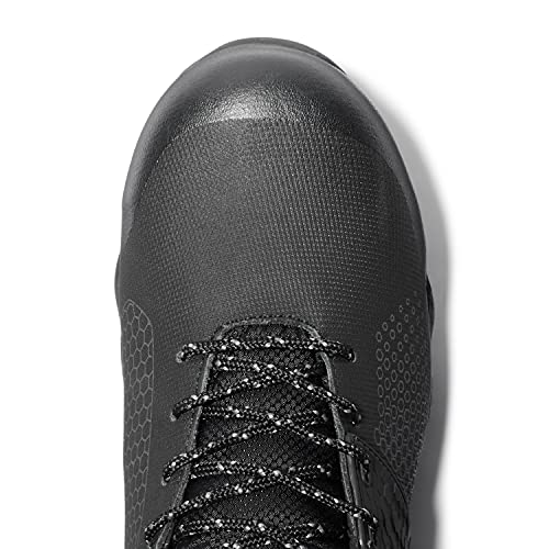 Timberland PRO Men's Ridgework Mid Composite Safety Toe Waterproof Industrial Work Boot, Black, 12