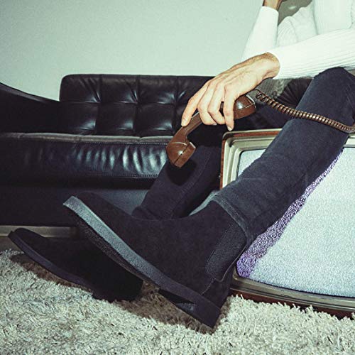 Sonoma Suede Chelsea Boot - Triple Black - Size 9.5