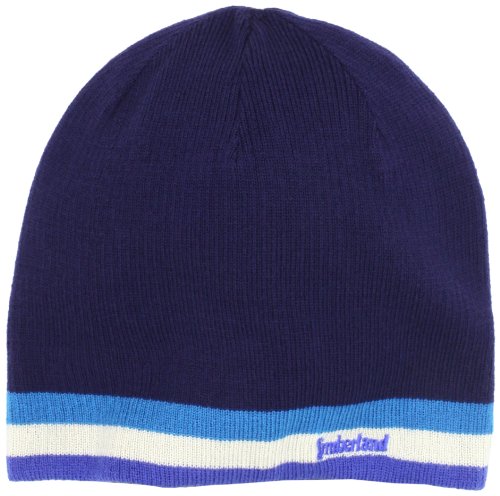 Timberland Men's Reversible Beanie, Navy, One Size