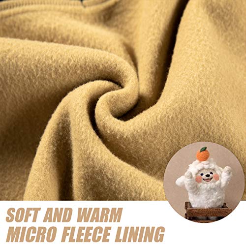 Gesean Unisex Casual Hooded Fashion Hoodie Pullover with Pocket Army Green X-Large