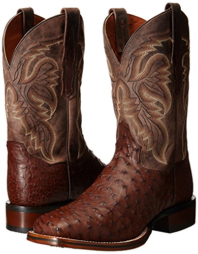 Dan Post Men's Alamosa Western Boot, Chocolate, 11 D US