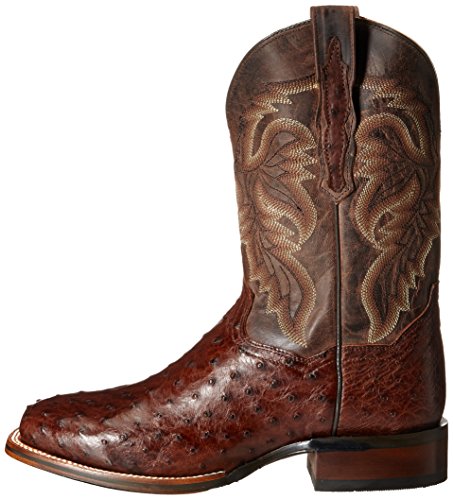 Dan Post Men's Alamosa Western Boot, Chocolate, 11 D US