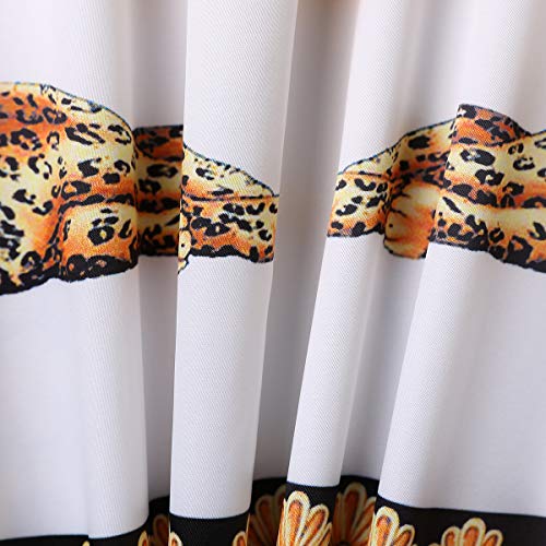 Mens Luxury Brand Printed Silk Like Satin Button Down Dress Shirt for Party Prom Long Sleeve Slim Fit Floral Nightclub Shirt