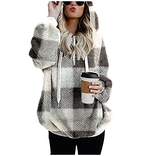 Tunic Tops Long Sleeve Lightweight Jacket for Women Cotton College Sweatshirts Women Women Plus Size Sexy Tops Checked Shirt for Women Sweater Cable Knit Women Womens Jacket Plus Size Hockey Hoodie