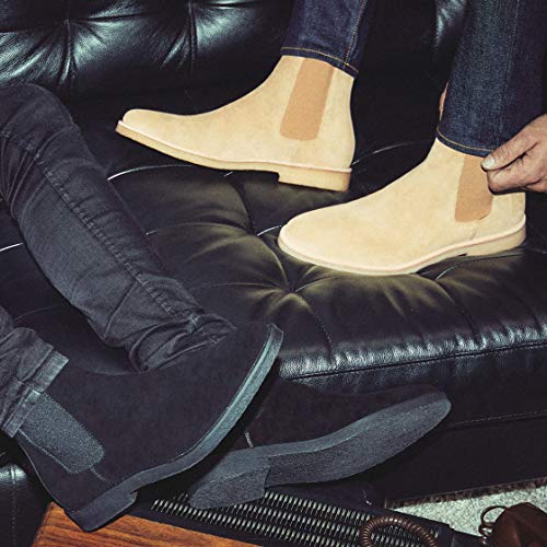 Sonoma Suede Chelsea Boot - Triple Black - Size 9.5