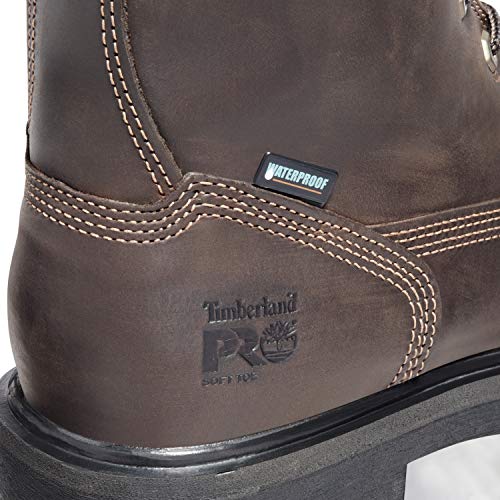 Timberland Pro Men's Direct Attach 8" Waterproof Workboot,Brown,10 M