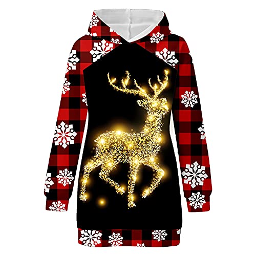 Women's Christmas Sweatshirt Hiking Apparel Women Womens Winter Blouses Tunic Long Tops Womens Black Jackets Leather Jackets Women Brown Boyfriend Flannel Shirt Women Womens Oversized Sweater