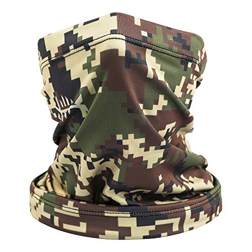 UPF 50+ UV Sun Protection Neck Gaiter for Fishing Hunting Kayaking Hiking Cycling and Other Outdoor Activities, Pack of 4