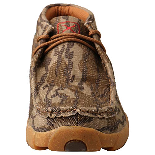Twisted X Men's Mossy Oak Casual Chukka Driving Moc, Camo, 9.5M