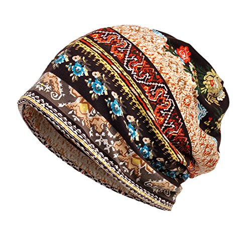 Jemis Skullies Beanies Thin Bonnet Cap Autumn Casual Beanies Hat (2 Pack)