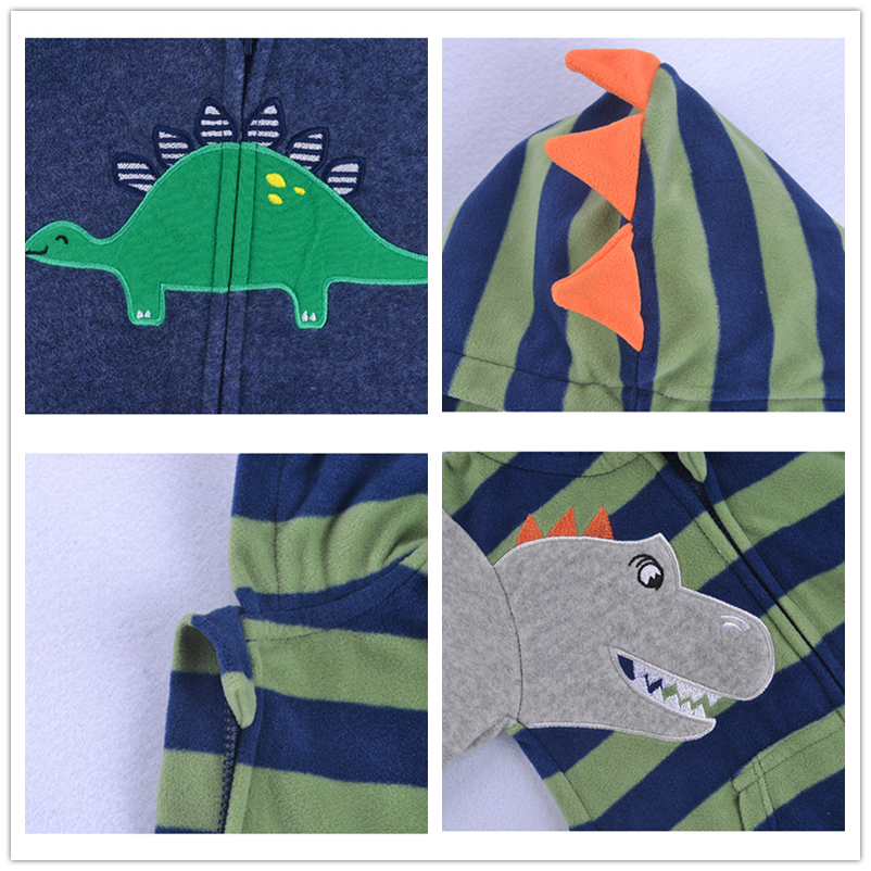 Orangemom Spring Fleece Baby Rompers Coats For Infant Clothes Hooded With Ear Lovely Camo Jumpsuits For Baby Boys Clothing Home