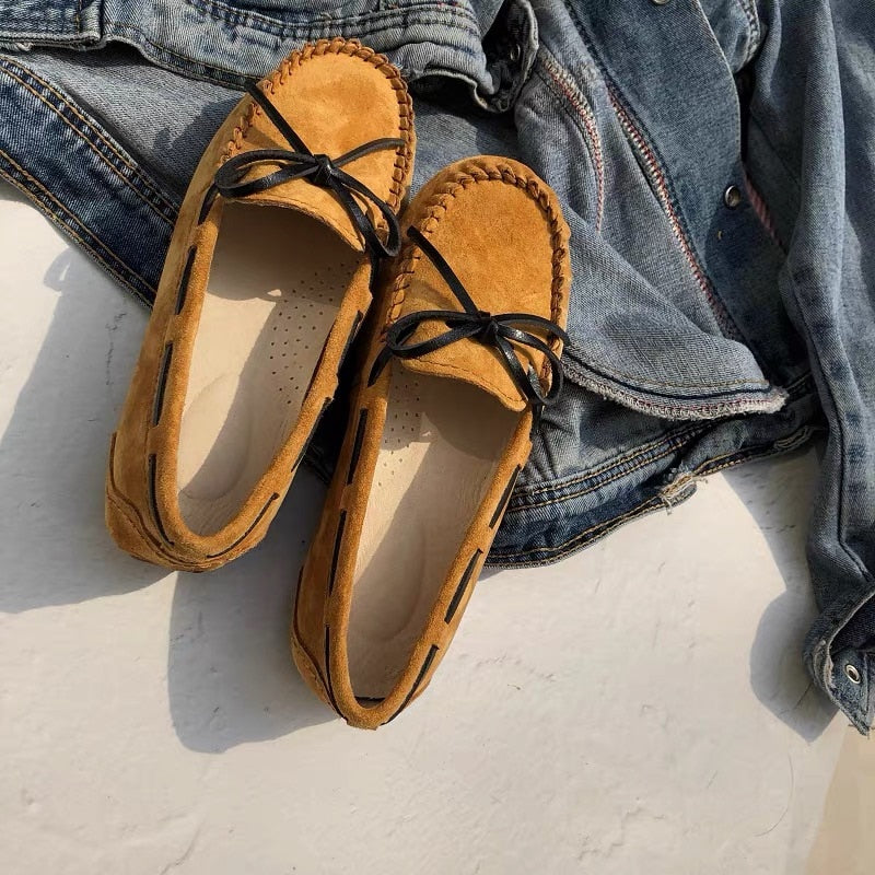 MOOKIAPI Chinese brand high quality women&#39;s shoes, 100% leather woman fla, classic women&#39;s loafers shoes, free delivery