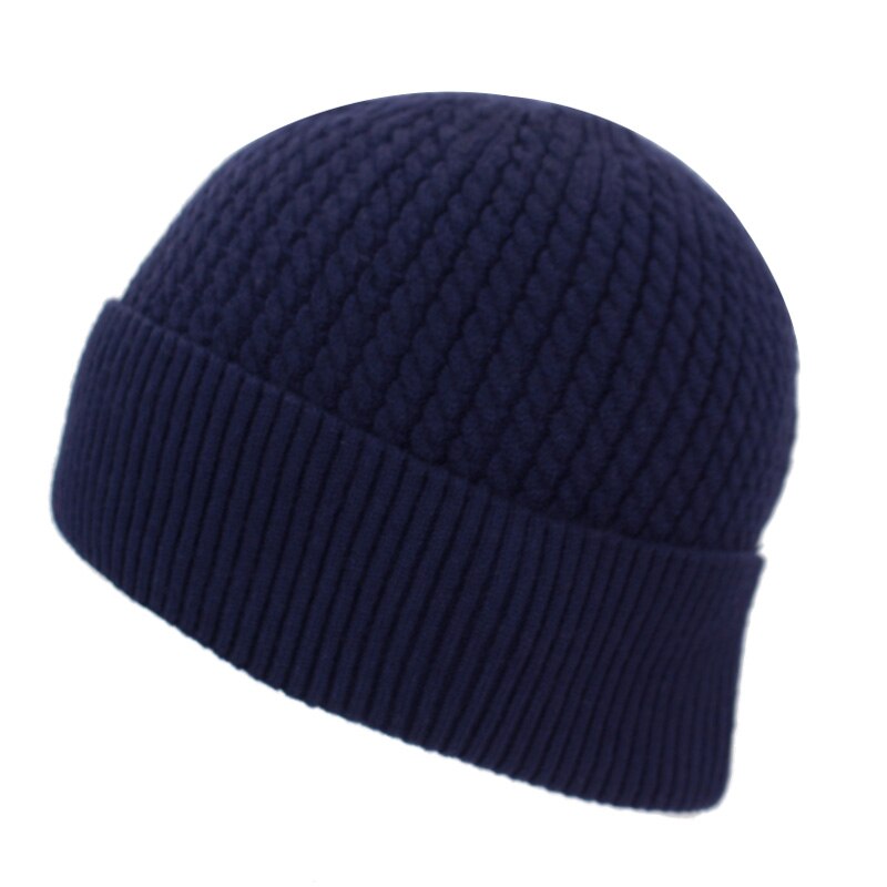 Skullies Beanies Men Winter Hats For Men Knitted Hat Women Male Gorro Warm Balaclava Bonnet Female Winter Beanie Hat Winter Cap