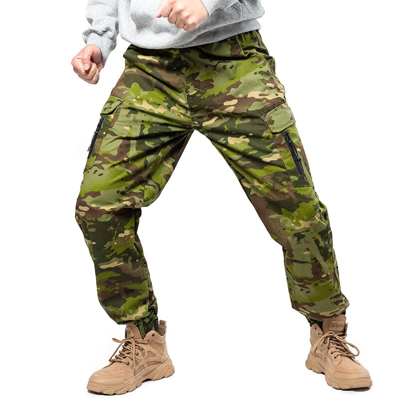 Mege Brand Tactical Jogger Pants US army Camouflage Cargo Pants Streetwear Men Work Trousers Wear Resistant Urban Spring Autumn