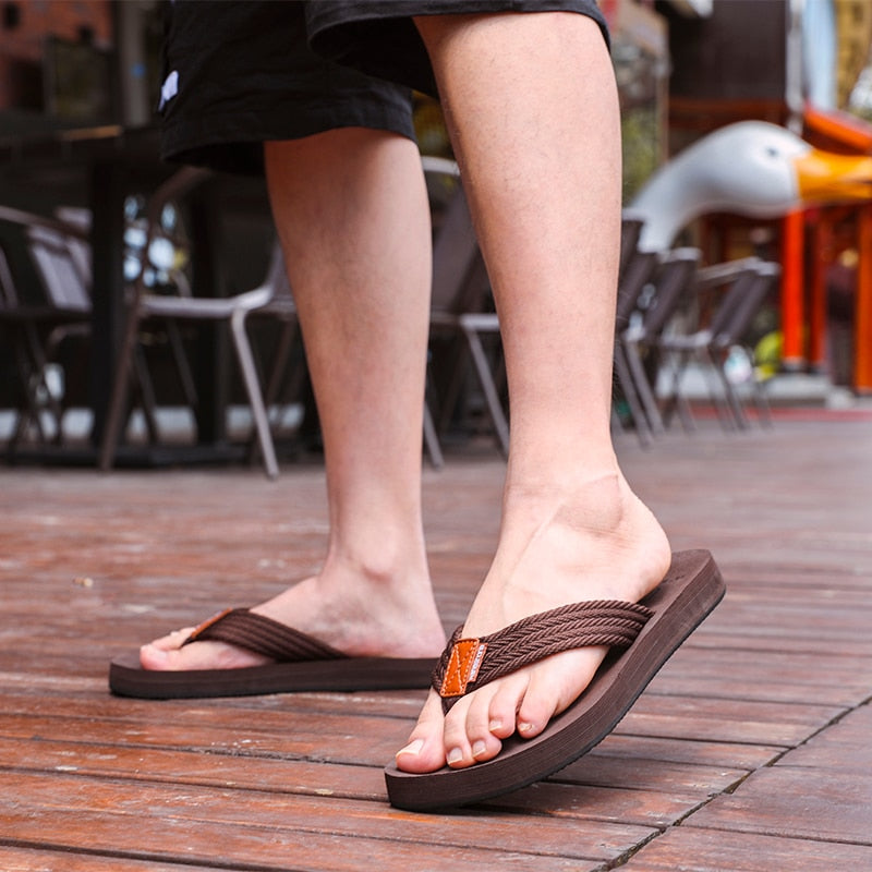 New Men Flip Flops Summer Massage Slippers Big size 50 Casual Slides Men Non-Slip Beach Indoor Slippers Men сланцы мужские