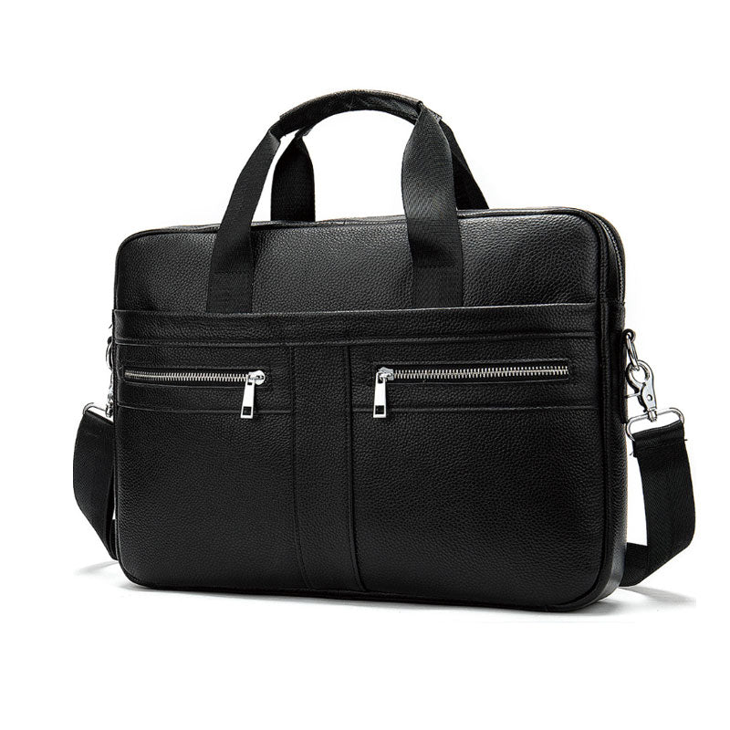 Vintage Leather Men's Bag Genuine Leather Messenger Bag Men Shoulder Bags Male Laptop Briefcase Bag Casual Men Handbag