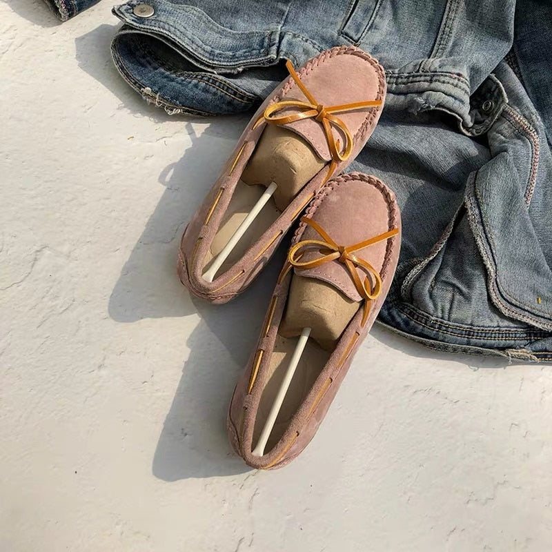 MOOKIAPI Chinese brand high quality women&#39;s shoes, 100% leather woman fla, classic women&#39;s loafers shoes, free delivery