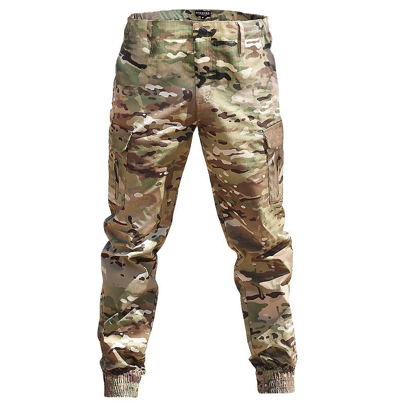Mege Brand Tactical Jogger Pants US army Camouflage Cargo Pants Streetwear Men Work Trousers Wear Resistant Urban Spring Autumn
