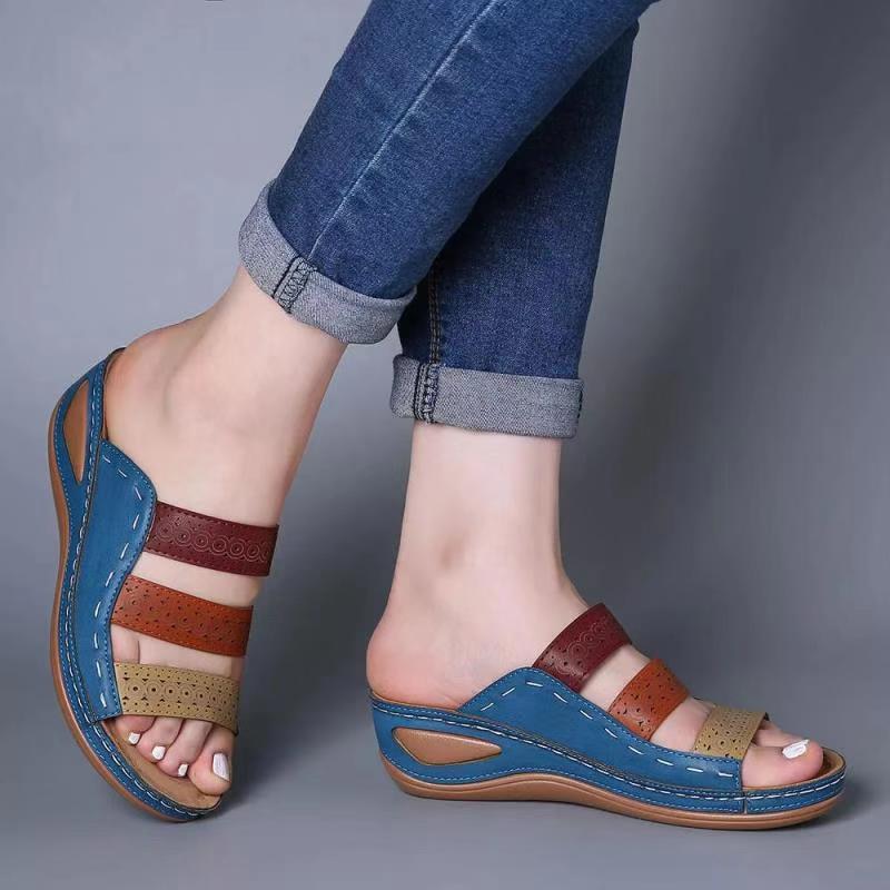 Women Sandals 2022 Fashion Wedges Shoes For Women Slippers Summer Shoes With Heels Sandals Flip Flops Women Beach Casual Shoes
