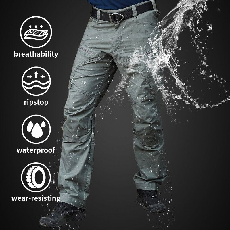 PAVEHAWK Summer Cargo Pants Men Khaki Black Camouflage Army Tactical Military Work Casual Trousers Jogger Sweatpants Streetwear