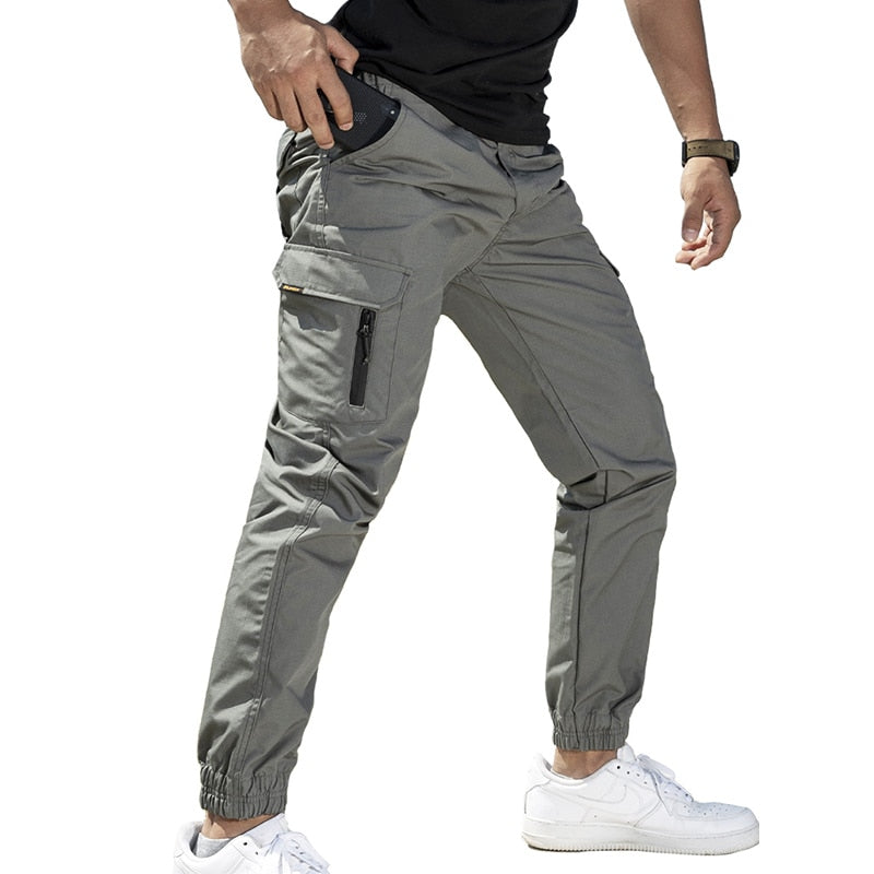S.ARCHON Camouflage Jogger Pants Men Camo Tapered Cargo Trousers Waterproof Tactical Pants Male Casual Fashion Streetwear Pants
