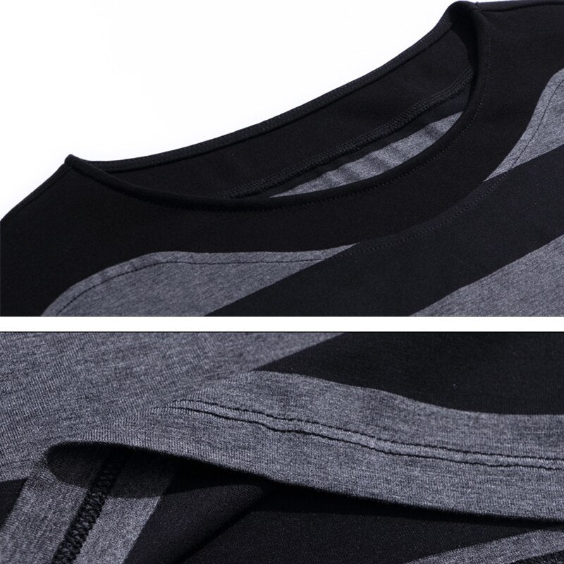 Cotton Black Striped Women Summer Loose T-Shirts 2022 Female Plus Size Short Sleeve Casual O-Neck Modal T Shirt Ladies Soft Tops