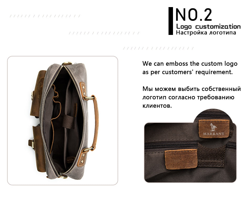 WESTAL Men Briefcases Men's Bag Genuine Leather Business Office Bags for Men Laptop Bag Leather Briefcases Male Lawyer Bags