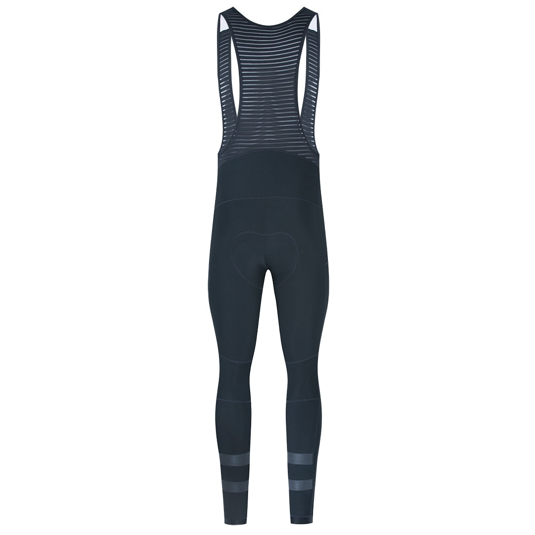 YKYWBIKE Winter MEN&#39;S  Cycling long Bib Pants Winter Tights  pad  Warm Cycling Bib  Trousers Thermal Fleece Mountain Biike Pants