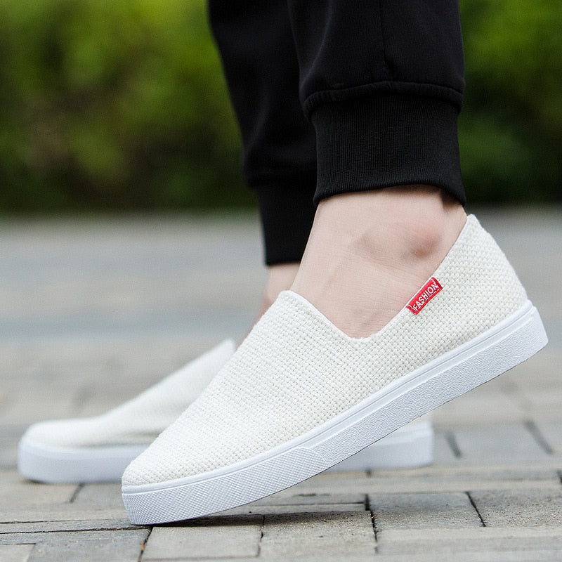 New Men Shoes Casual Deodorant Lightweight Canvas Shoes Men Sneakers  Zapatos De Hombre  Mens Shoes Casual Sneaker