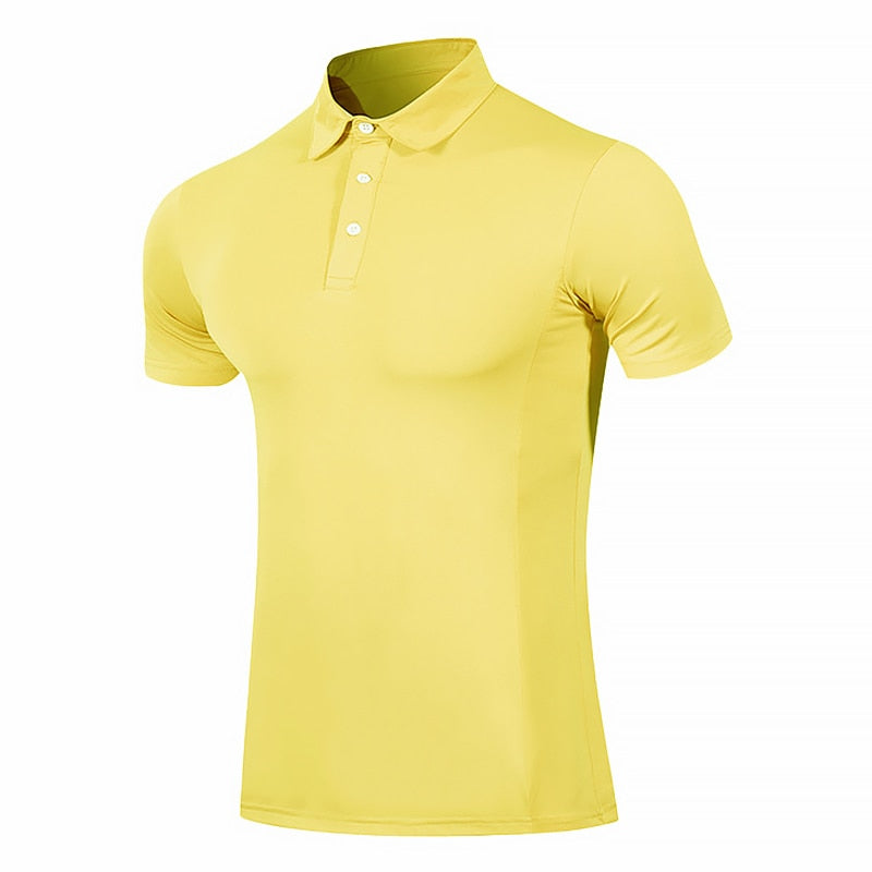 New Golf Clothing Breathable Men's Summer Golf Sports Breathable Golf Shirt POLO Shirt Men's T-Shirt