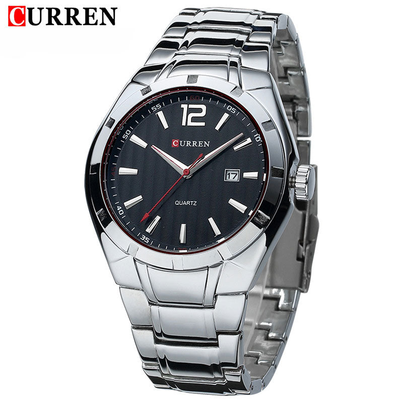 2018 New CURREN Luxury Brand Men Sport Watches Men Quartz Watch Stainless Steel Men Fashion Casual Wrist Watch Relogio Masculino