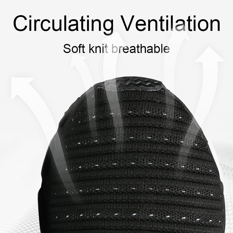 ONEMIX Men Casual Jogging Shoes Sneakers Big Size 2019 Luxury Brand Air Cushion Knitted Fabric Skateboarding Shoes For Running