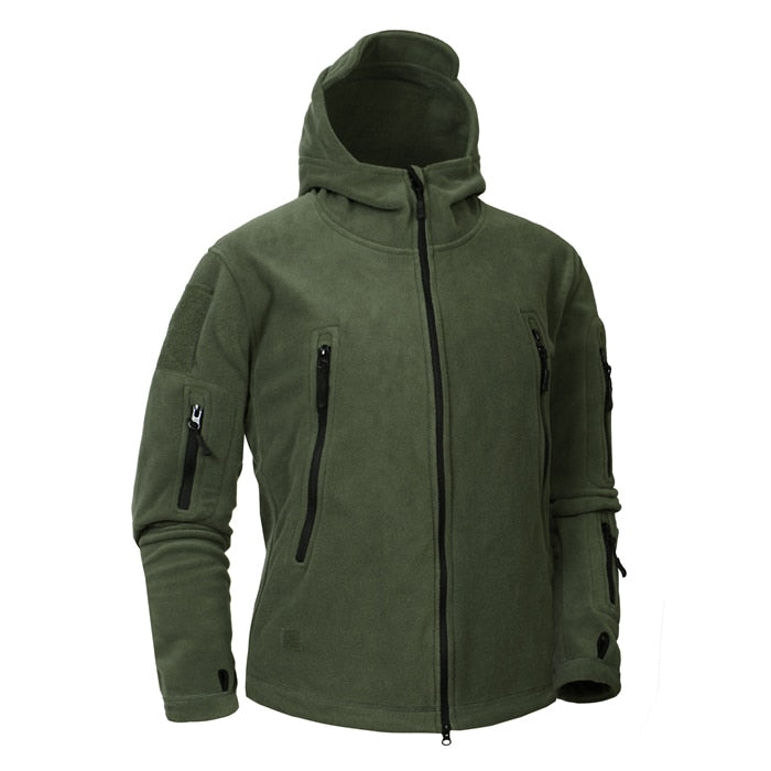 Mege Brand Autumn Winter Military Fleece Camouflage Tactical Men&#39;s Clothing Polar Warm Multicam Army Men Coat Outwear Hoodie