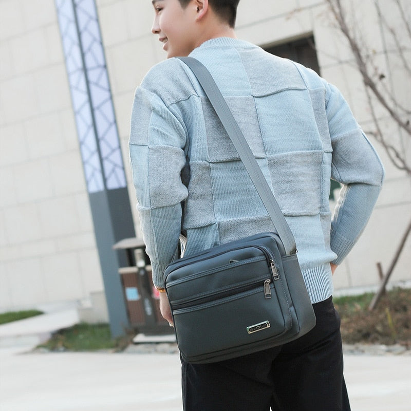 Famous Brand Men Bag Casual Business Men Shoulder Bags Fashion Men's Crossbody Bag Bolsas Male Messenger Bags 2019