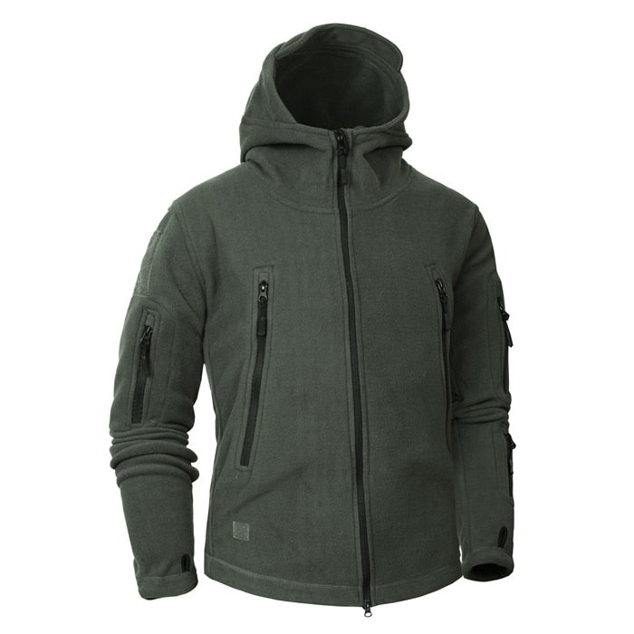 Mege Brand Autumn Winter Military Fleece Camouflage Tactical Men&#39;s Clothing Polar Warm Multicam Army Men Coat Outwear Hoodie