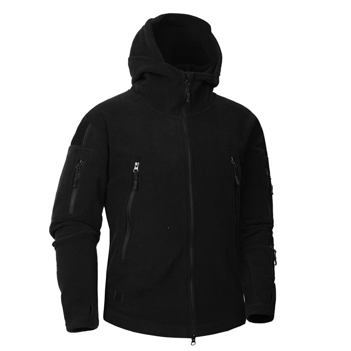 Mege Brand Autumn Winter Military Fleece Camouflage Tactical Men&#39;s Clothing Polar Warm Multicam Army Men Coat Outwear Hoodie