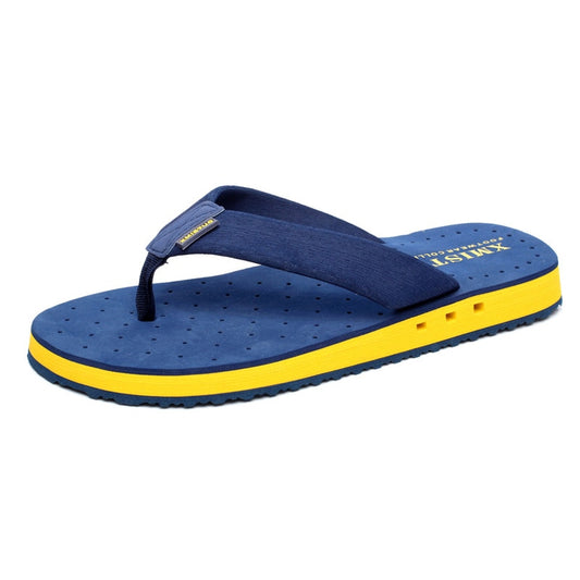 High Quality Hot Sale Big Size Flip Flops Men Summer Beach Slippers Men Brand Fashion Breathable Casual Men Slippers Black