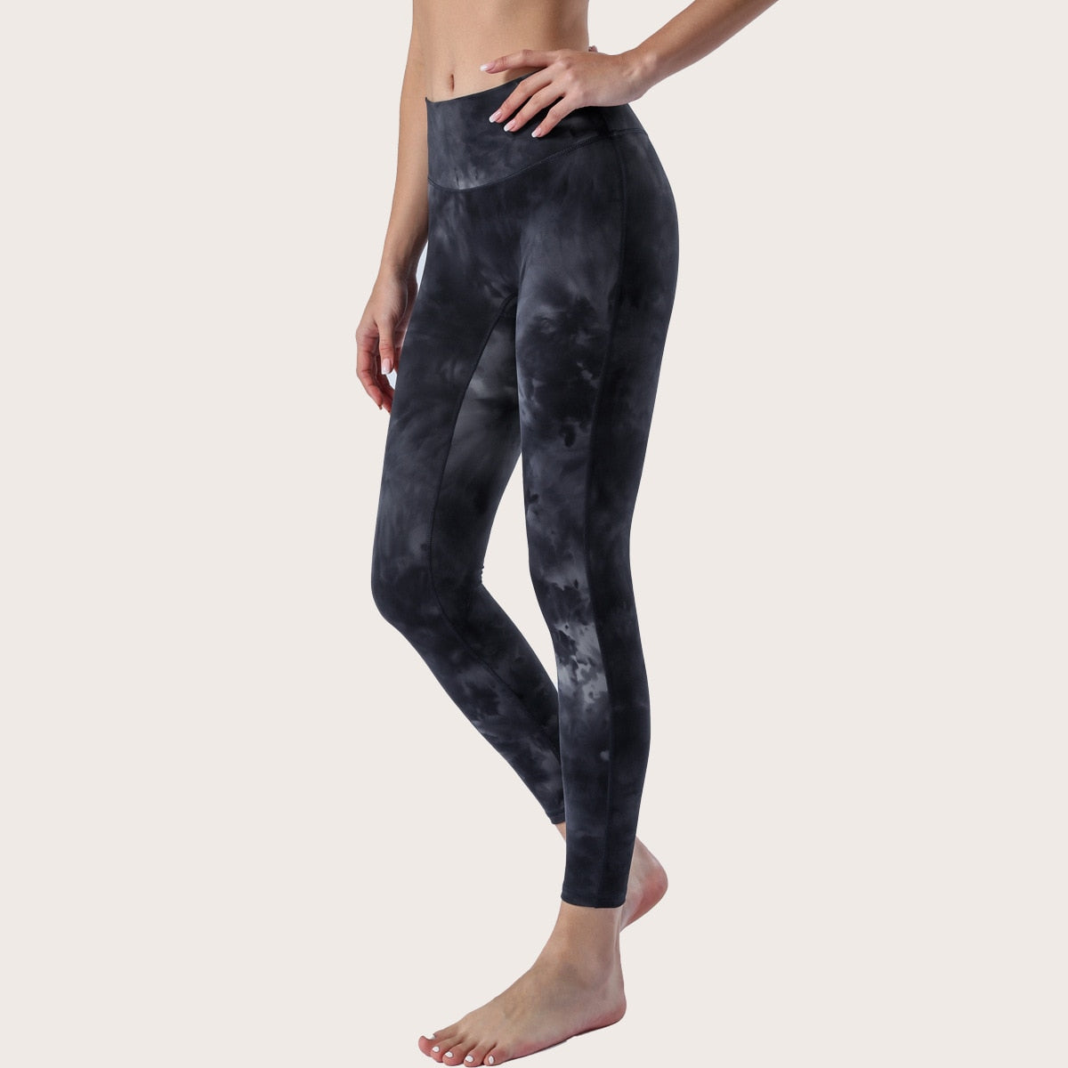 SHINBENE Classic 3.0 Tie Dye Workout Gym Legging Yoga Pants Women No Camel Toe Cozy Soft Training Fitness Sport Tights XS-XL